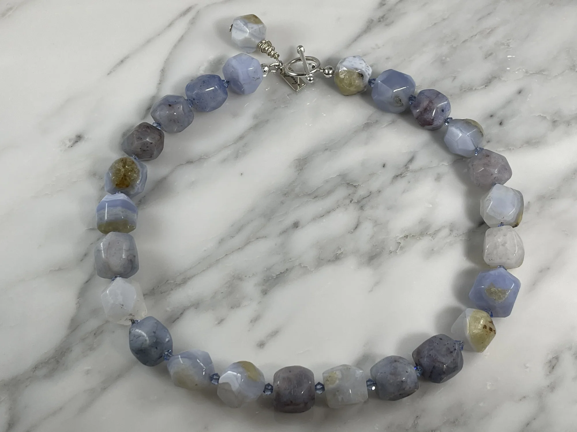 Lace Agate Necklace 