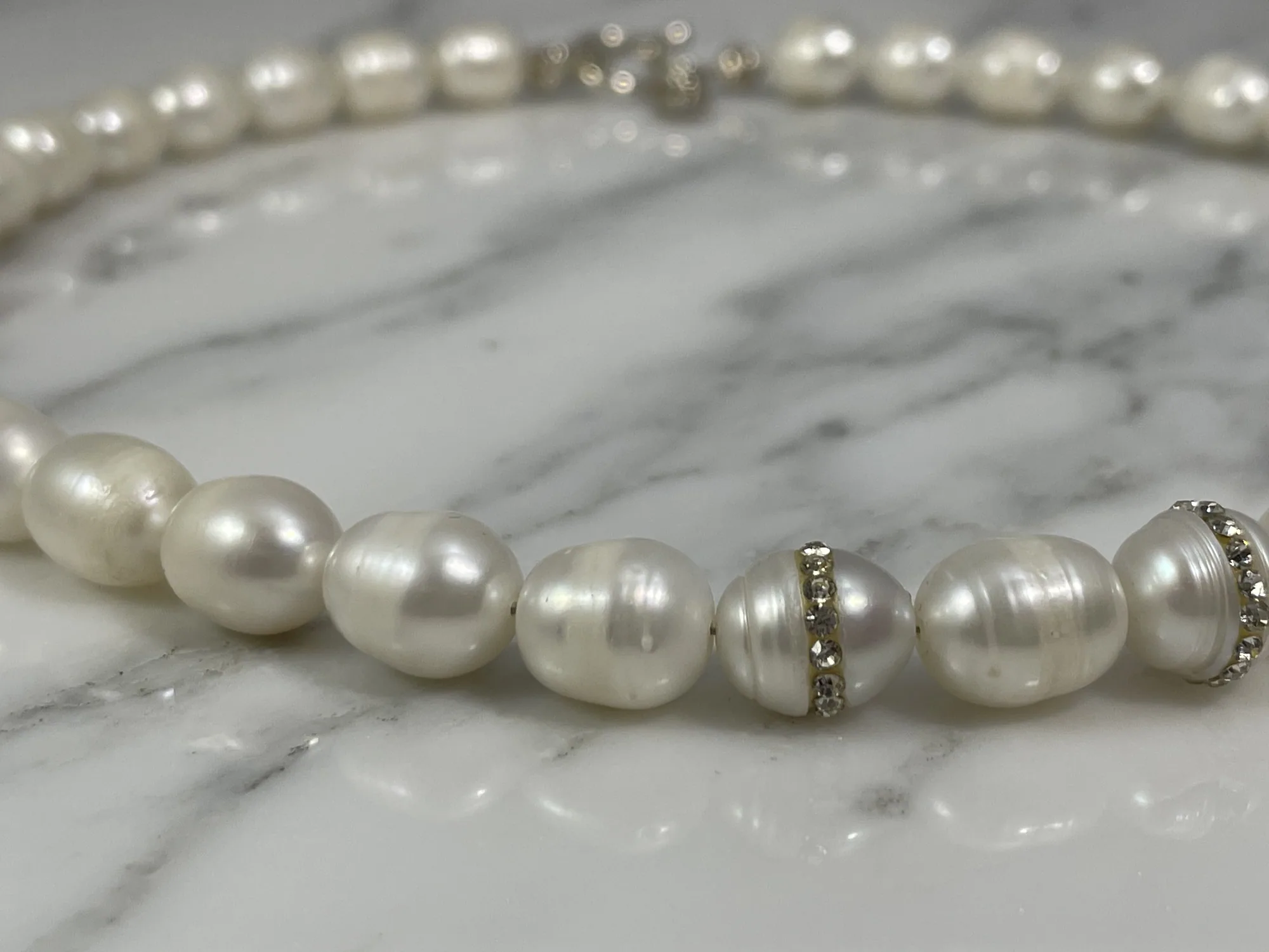 Fresh Water Pearl Necklace view 2
