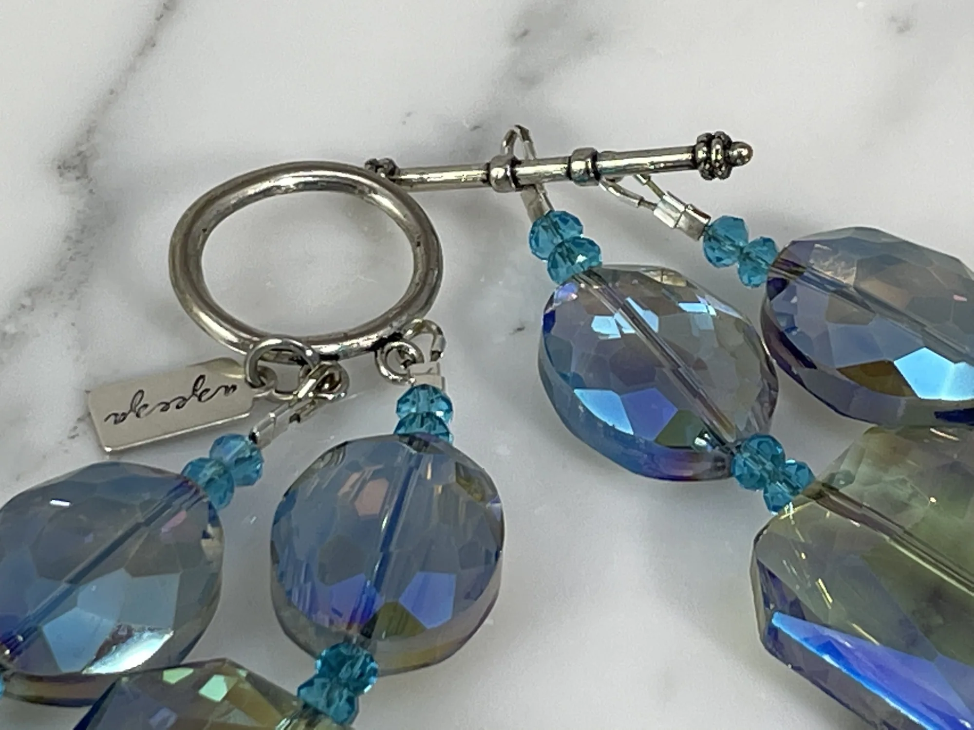 AB Crystal Necklace view 3