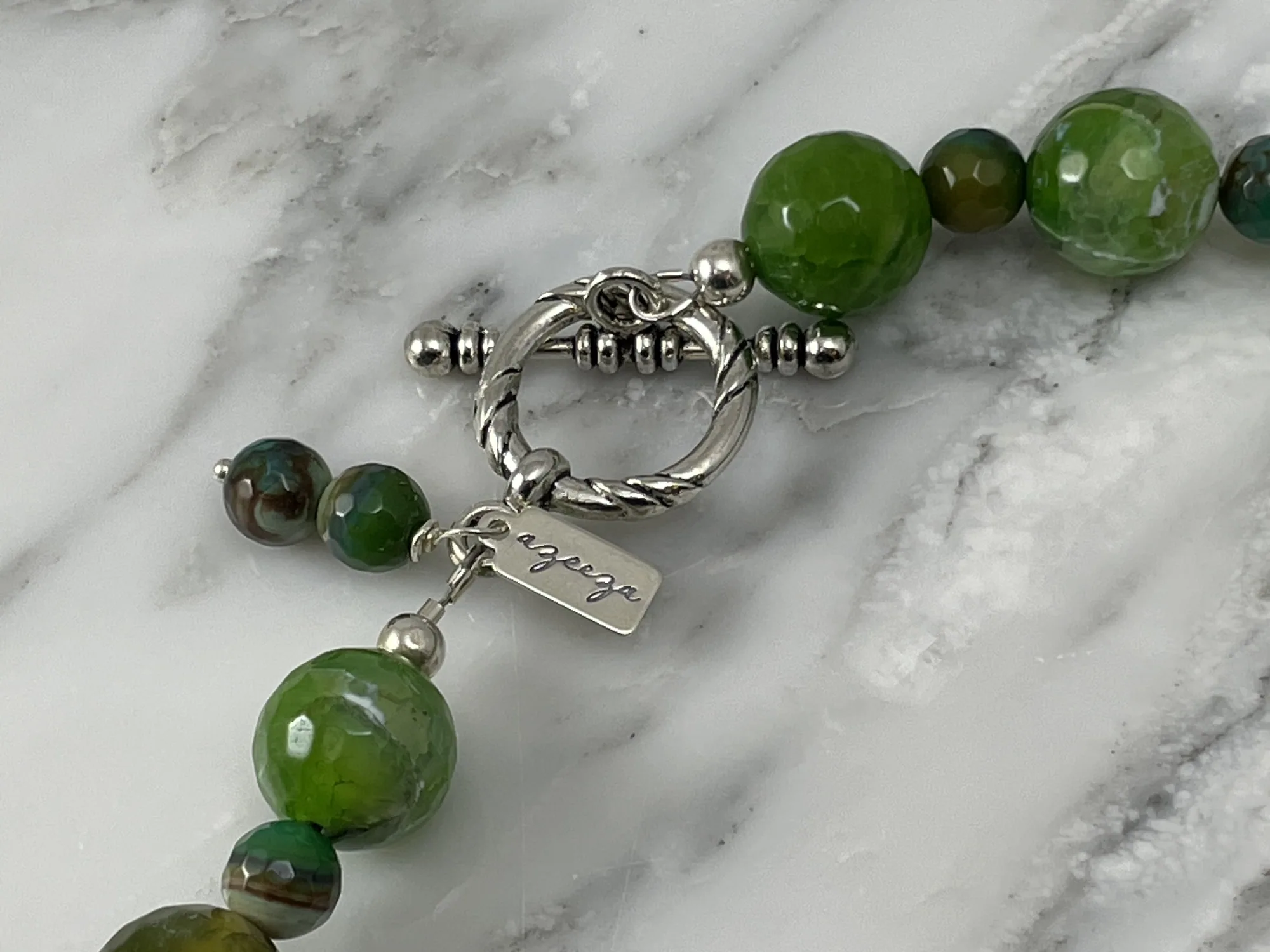 Green Agate Necklace  view 3