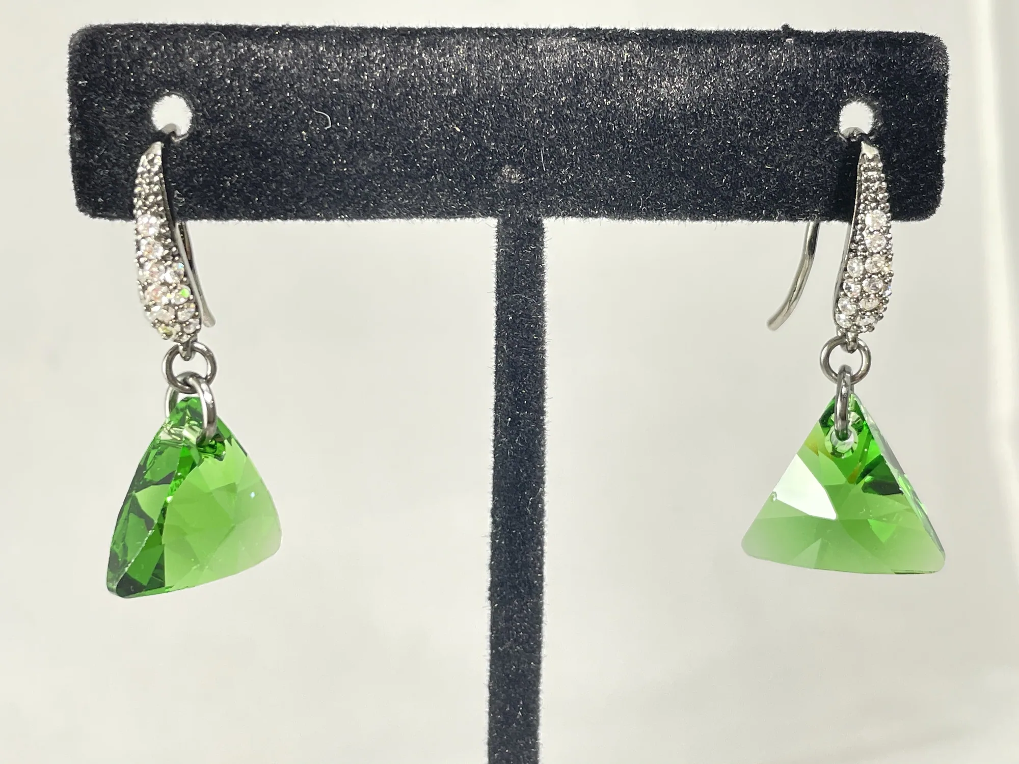 Swarovski Dark Moss Earrings