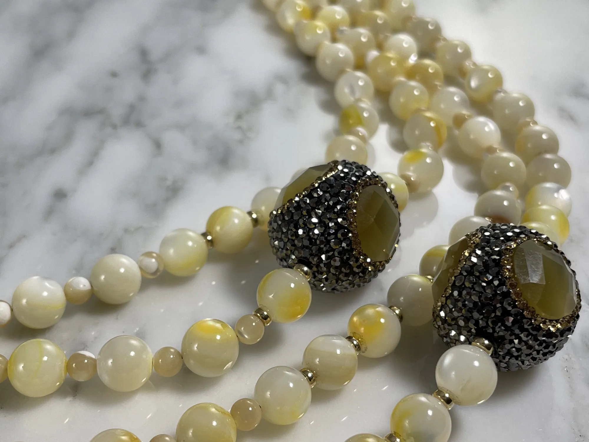 Mother of Pearl Necklace view 3