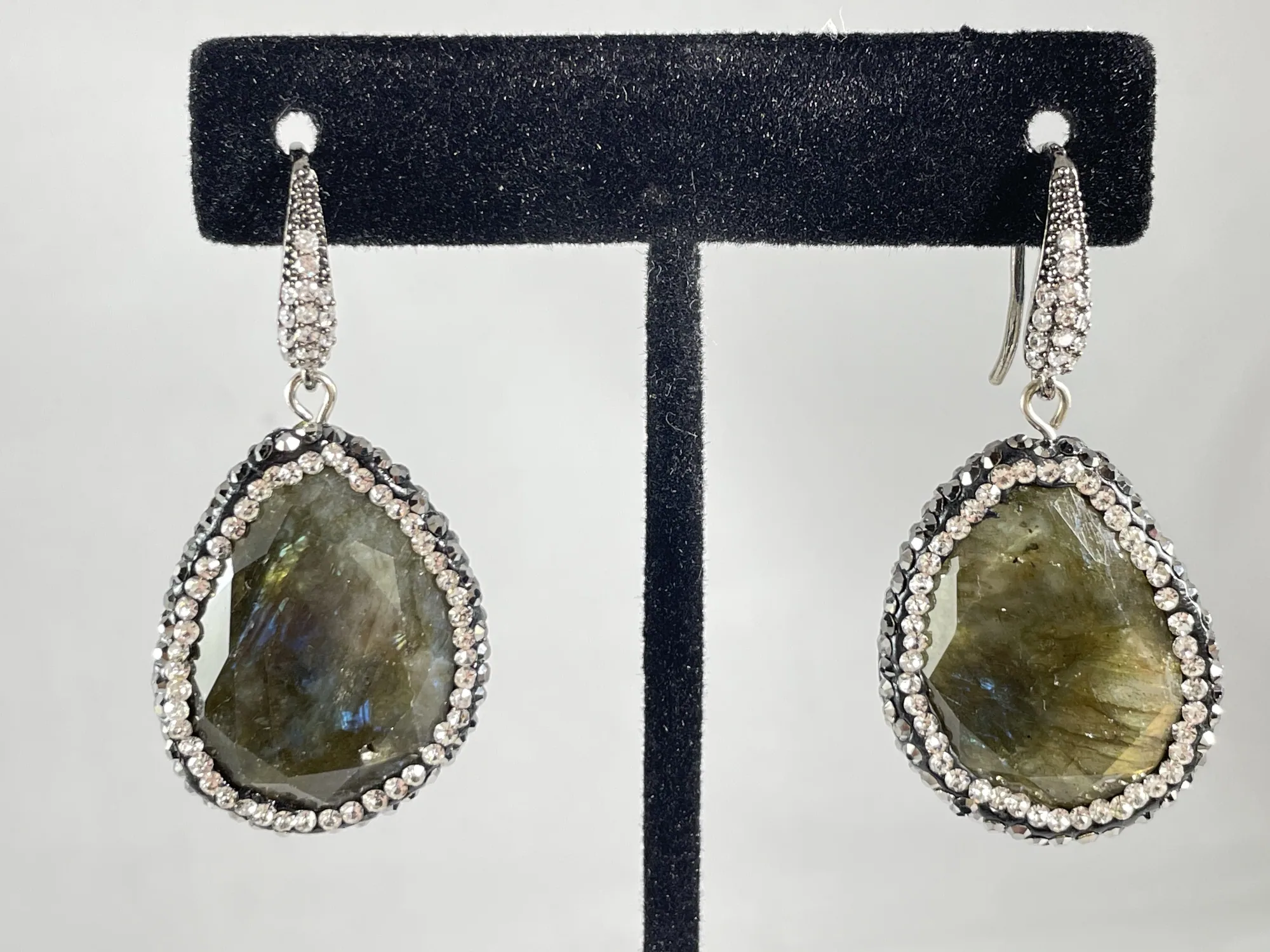 Labradorite Earrings