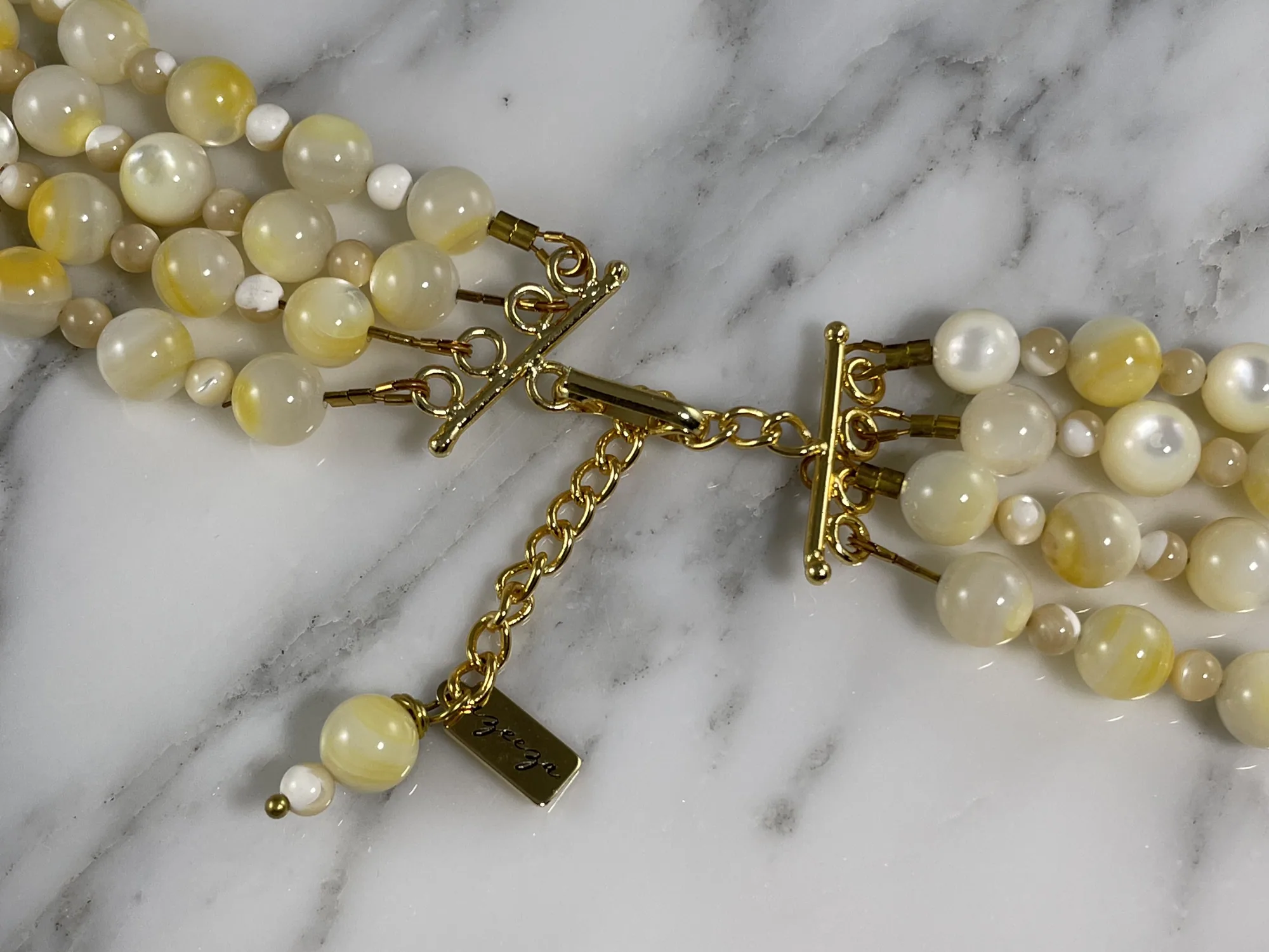 Mother of Pearl Necklace view 4