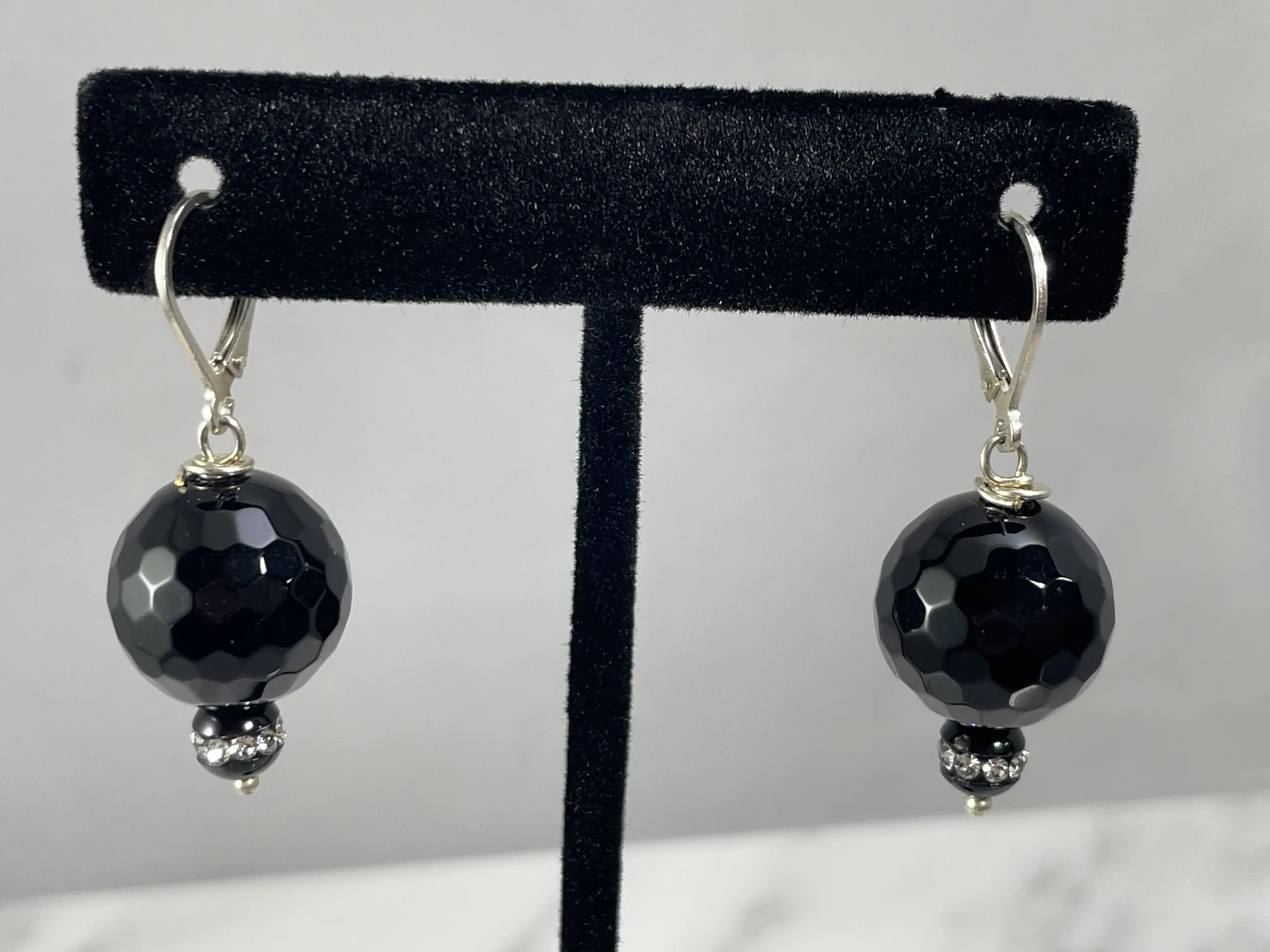 Black Onyx Earrings