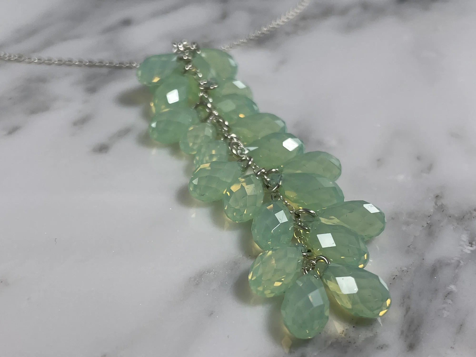 Swarovski Opal Necklace view 2