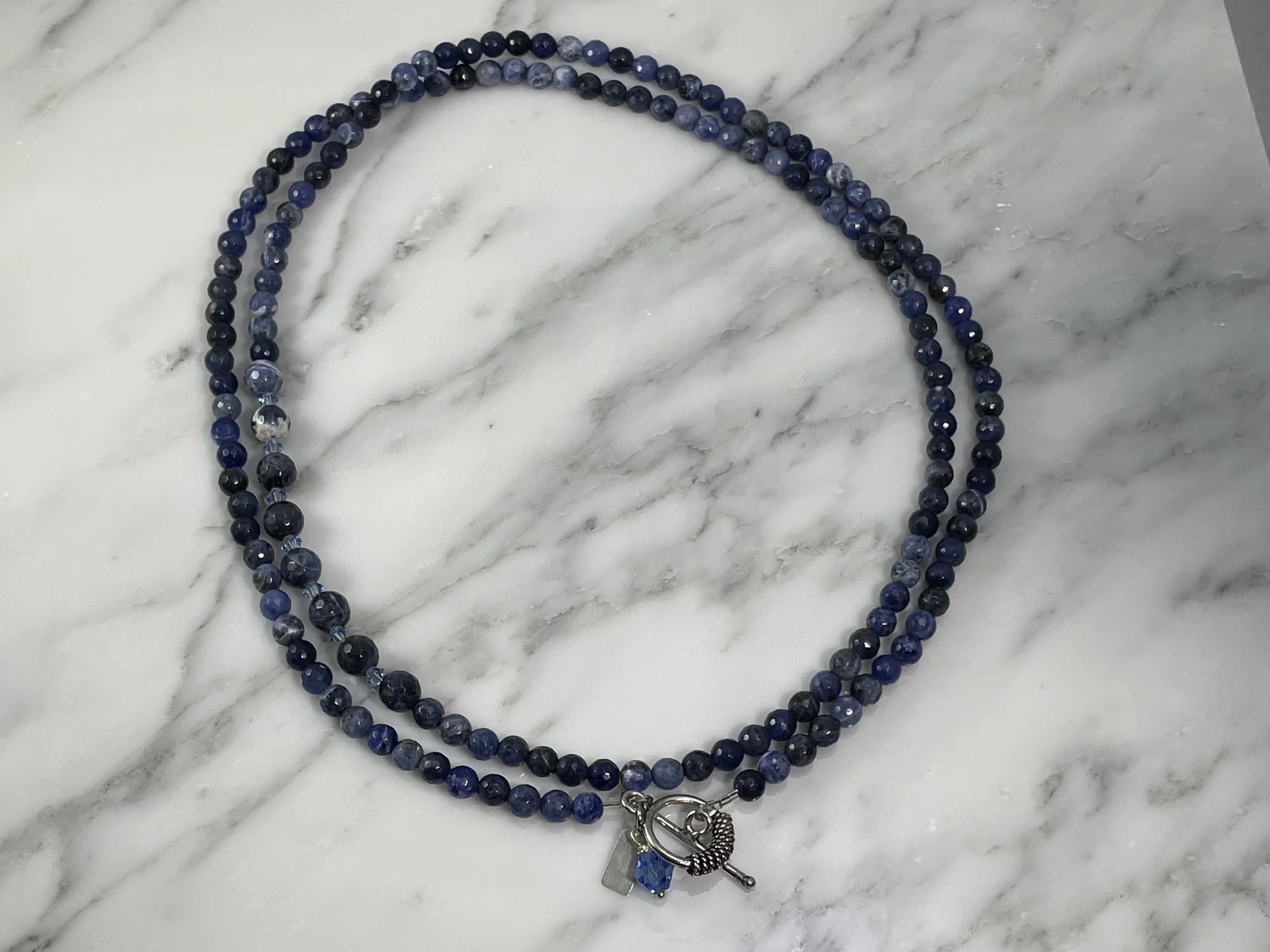 Convertible Sodalite Necklace