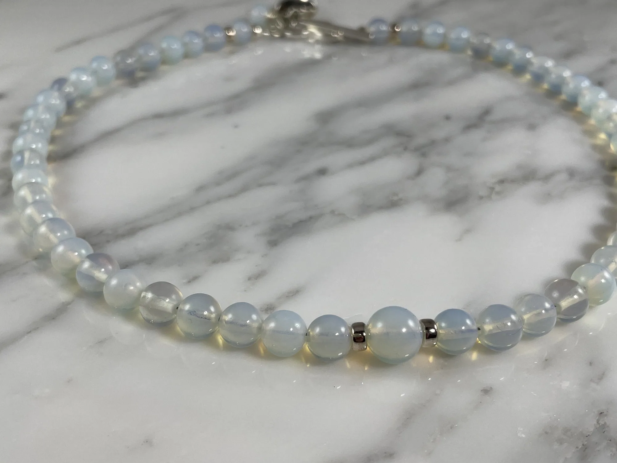 Opal Necklace view 2