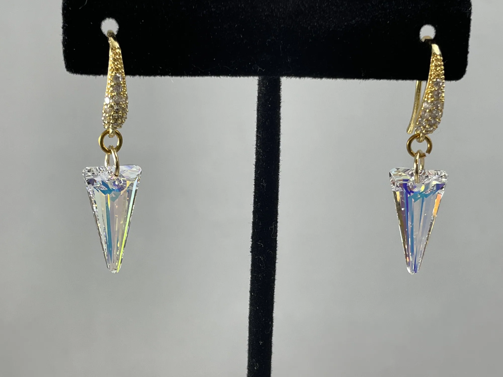 Swarovski Spike Earrings