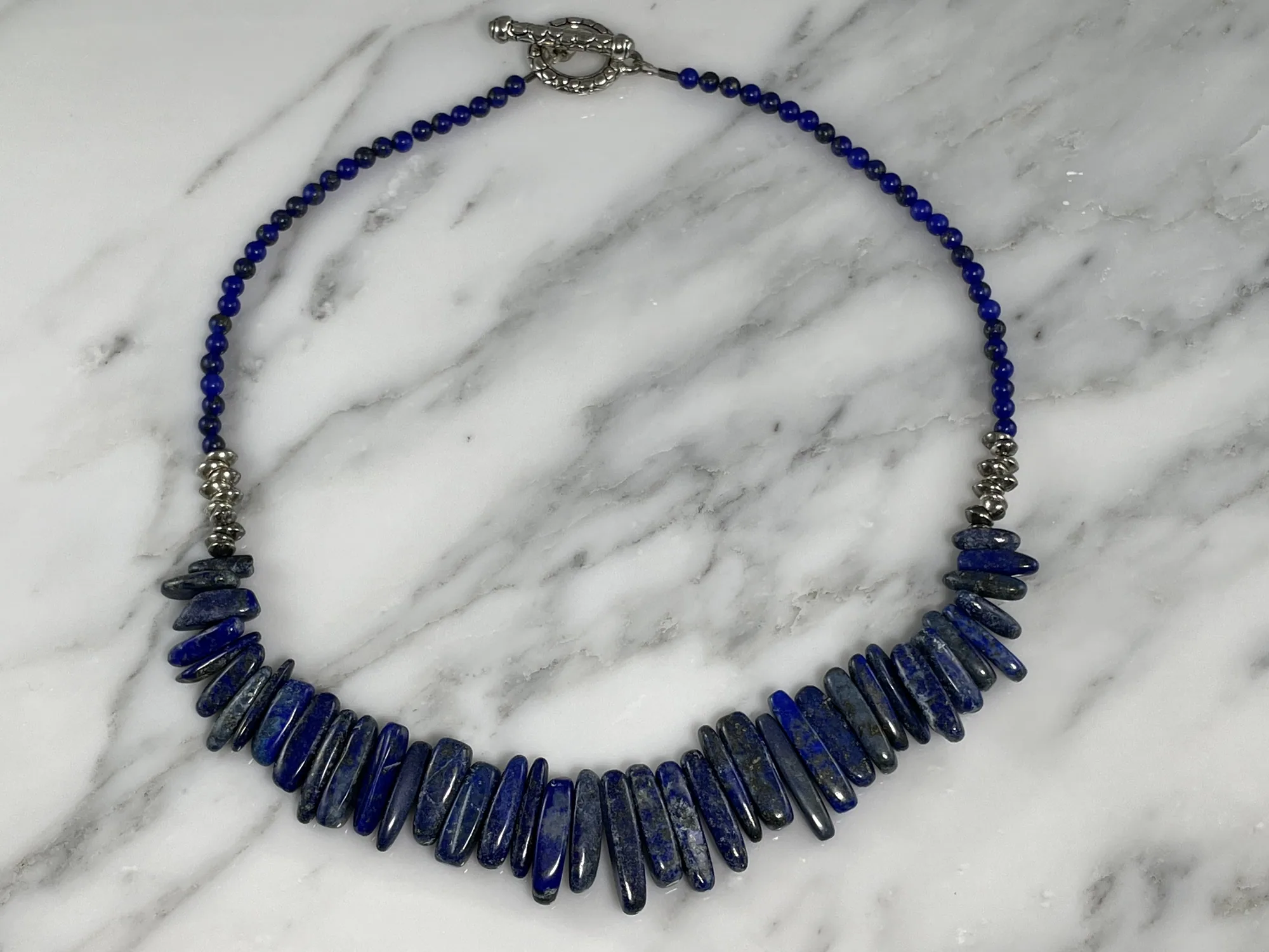Sodalite and Lapis Necklace