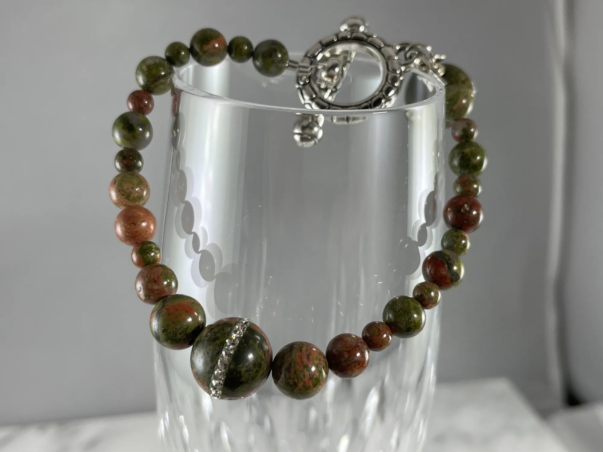 Unakite Bracelet view 2