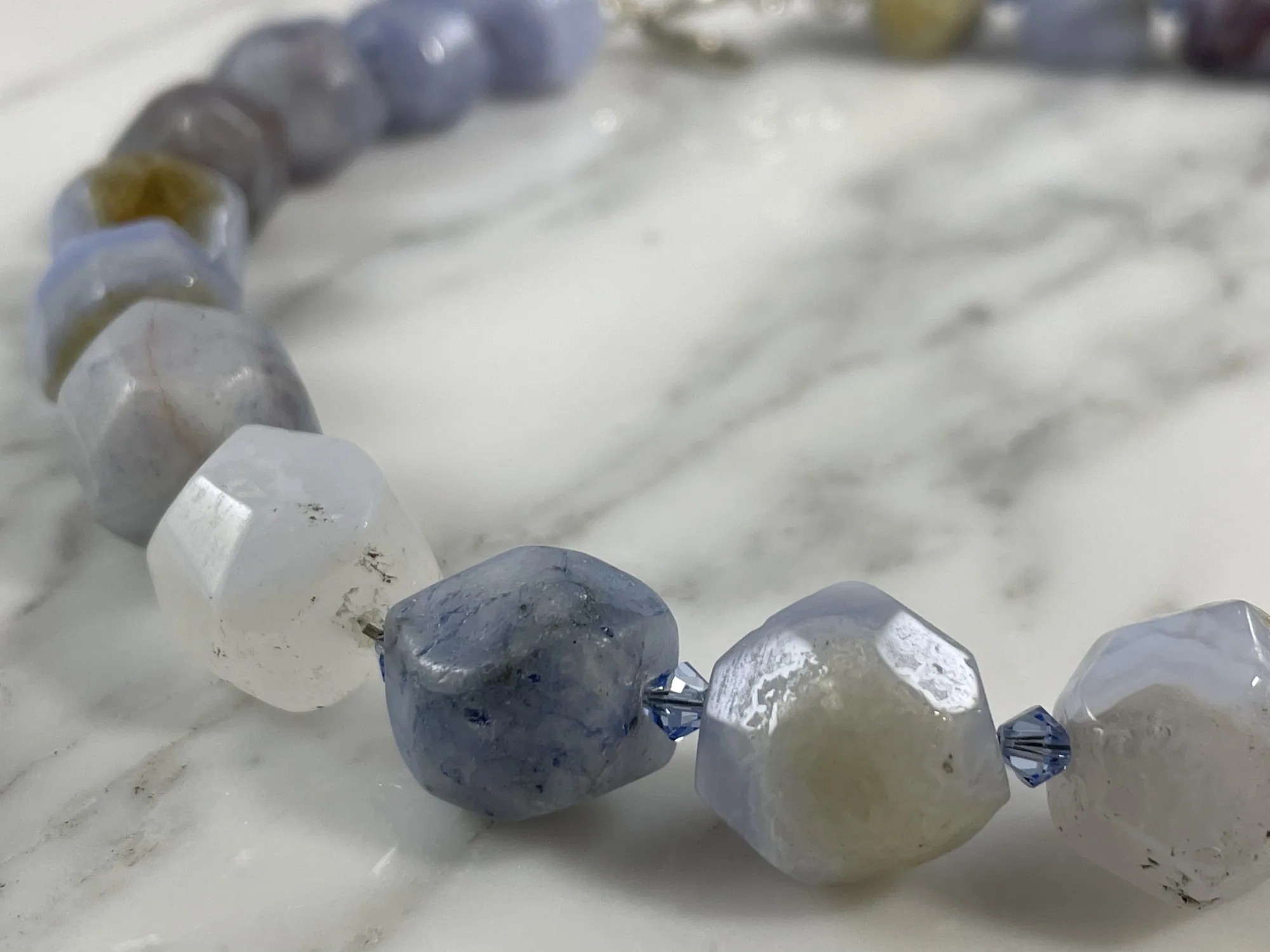 Lace Agate Necklace  view 2
