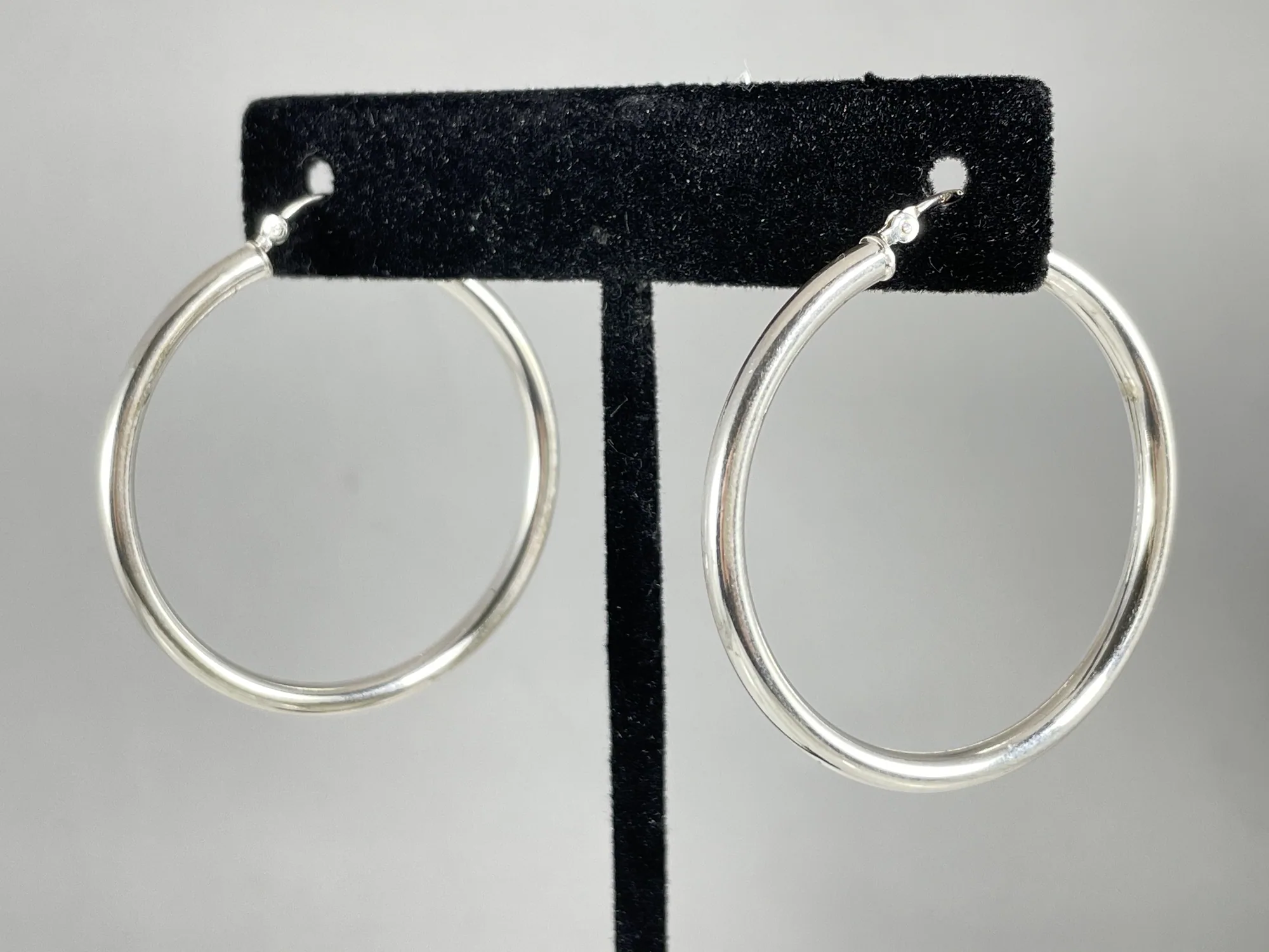 Sterling Silver Hoop Earrings