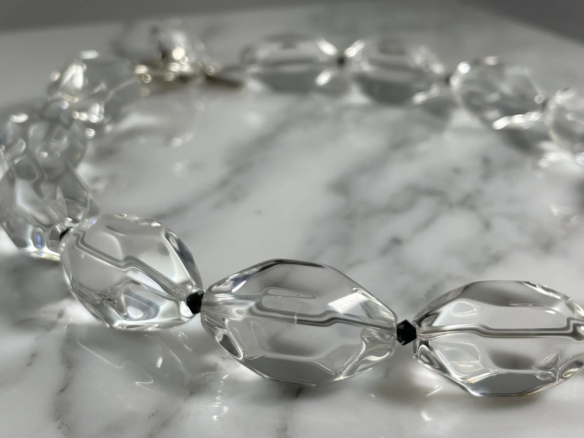 Clear Quartz Necklace view 2