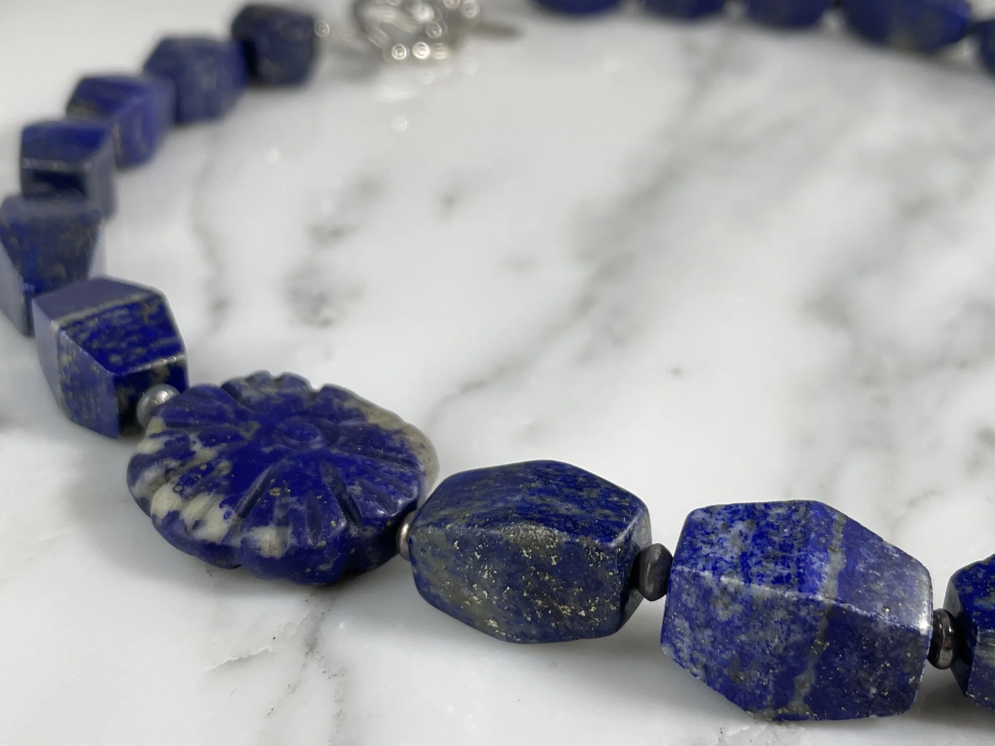 Lapis Necklace view 2