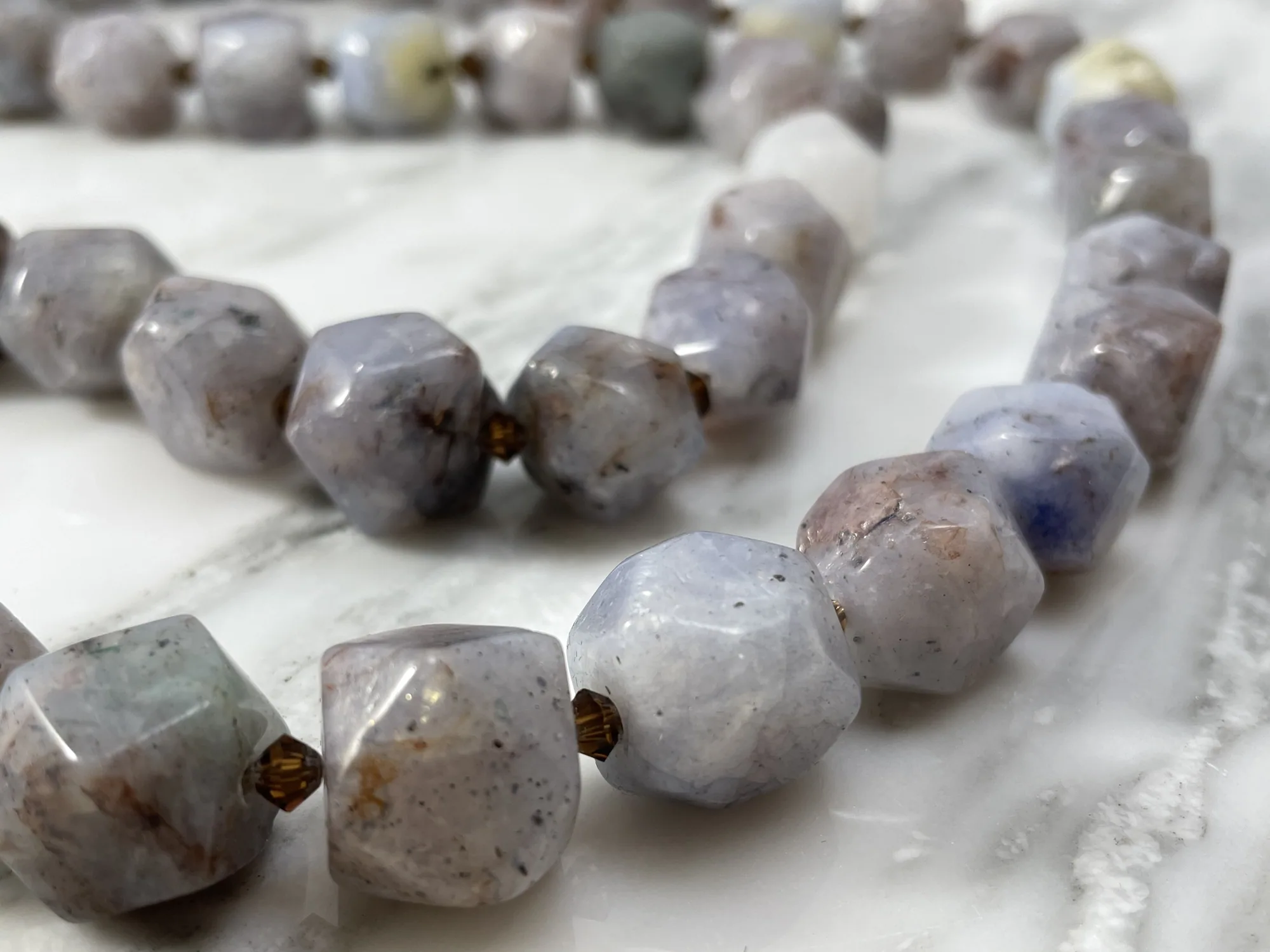 Crazy Lace Agate Necklace view 2