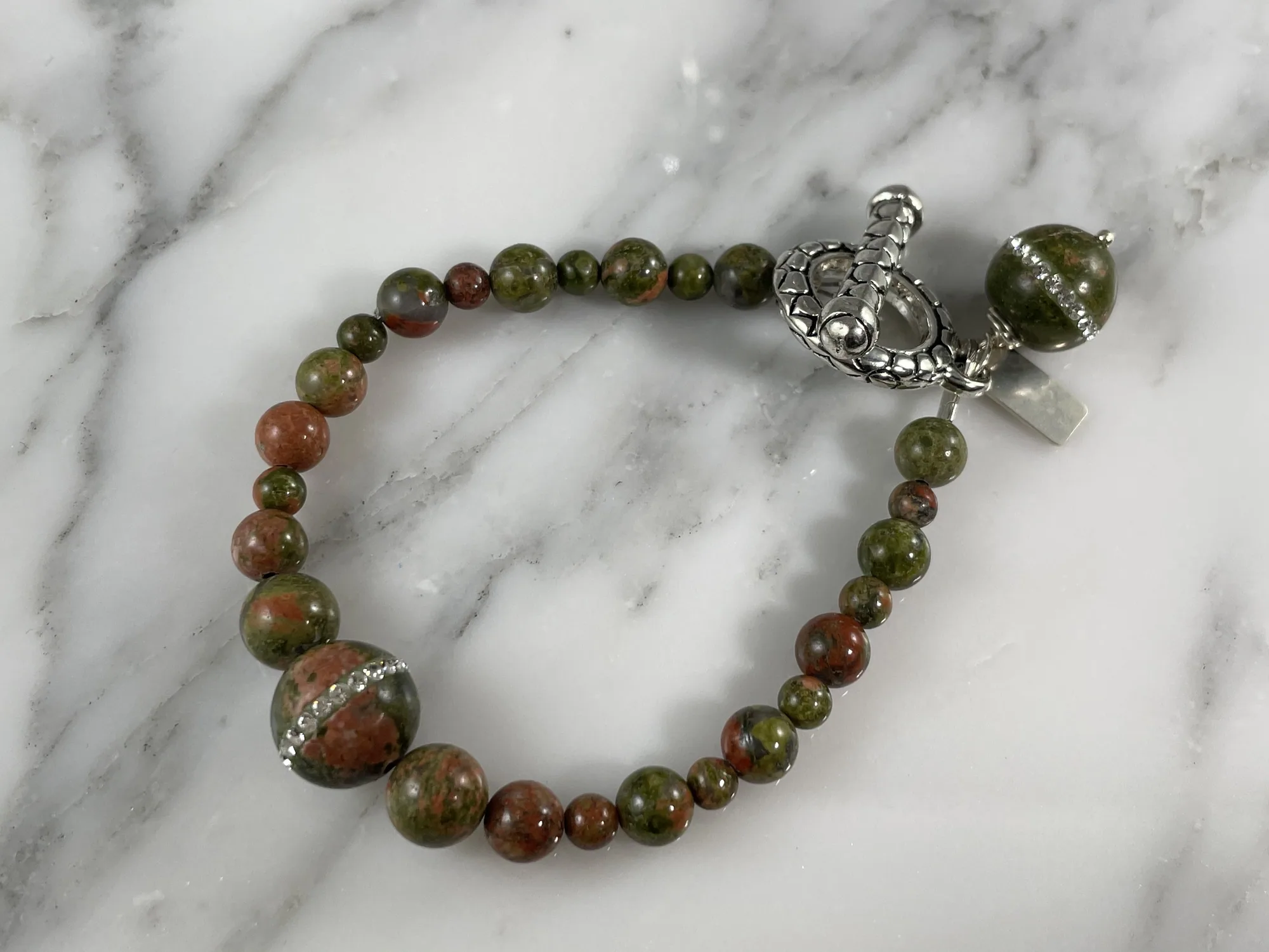 Unakite Bracelet