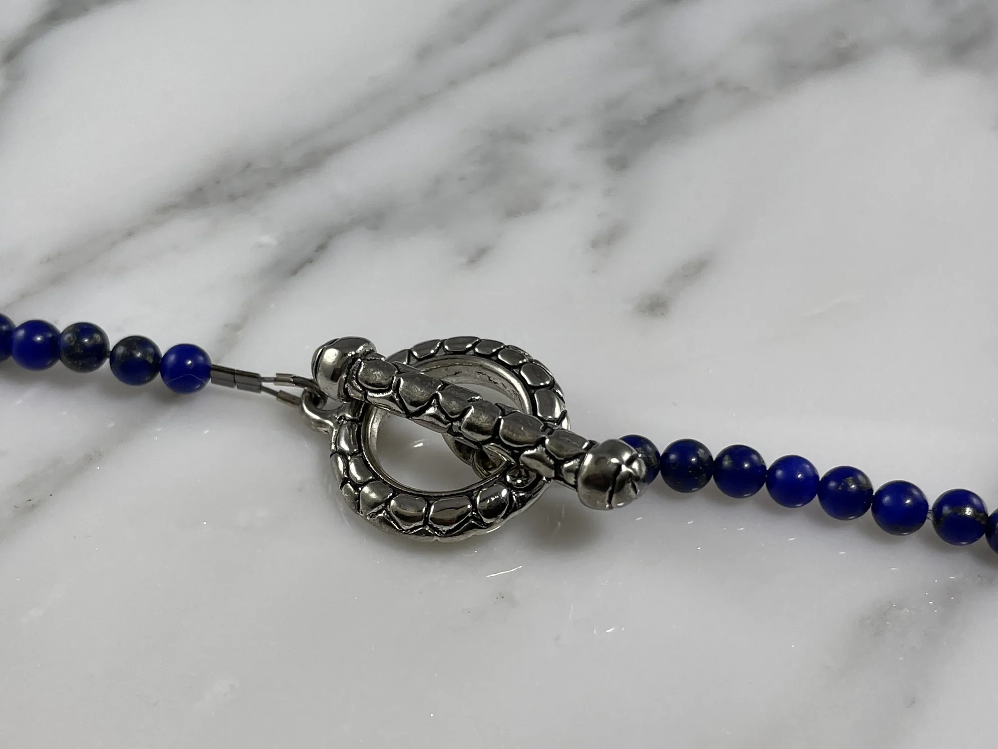 Sodalite and Lapis Necklace view 3