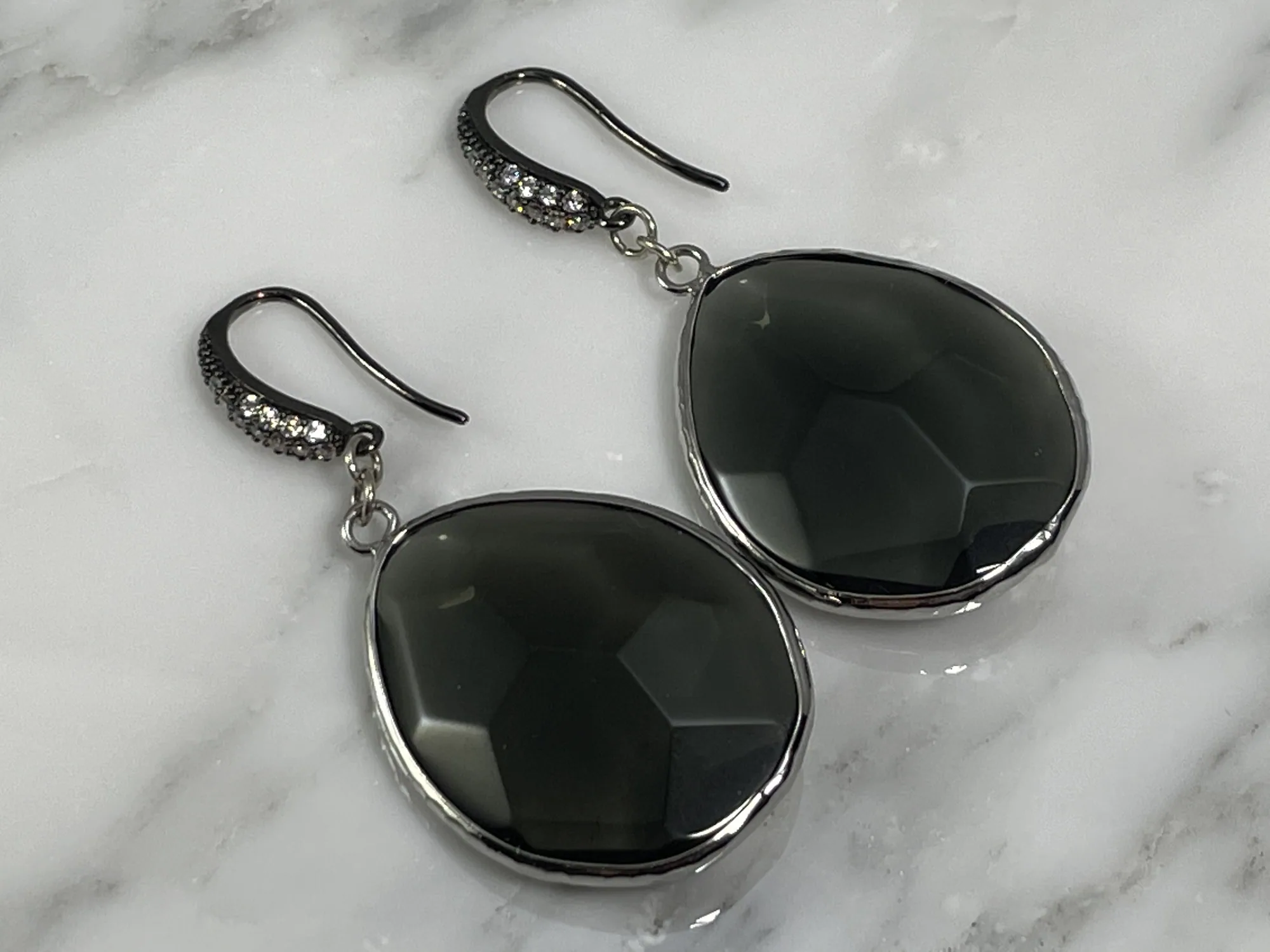 Smoky Quartz Earrings view 2
