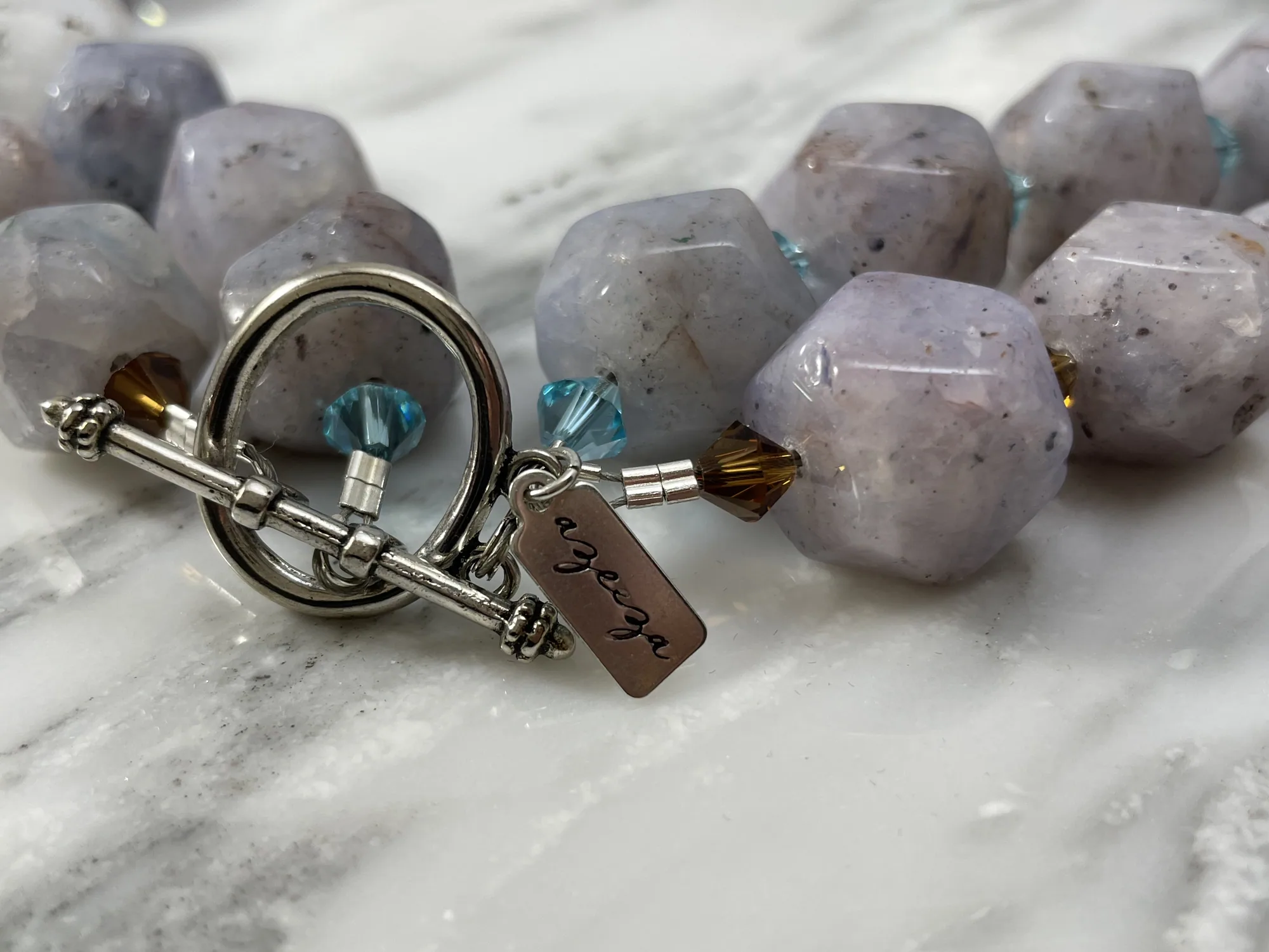 Crazy Lace Agate Necklace view 3