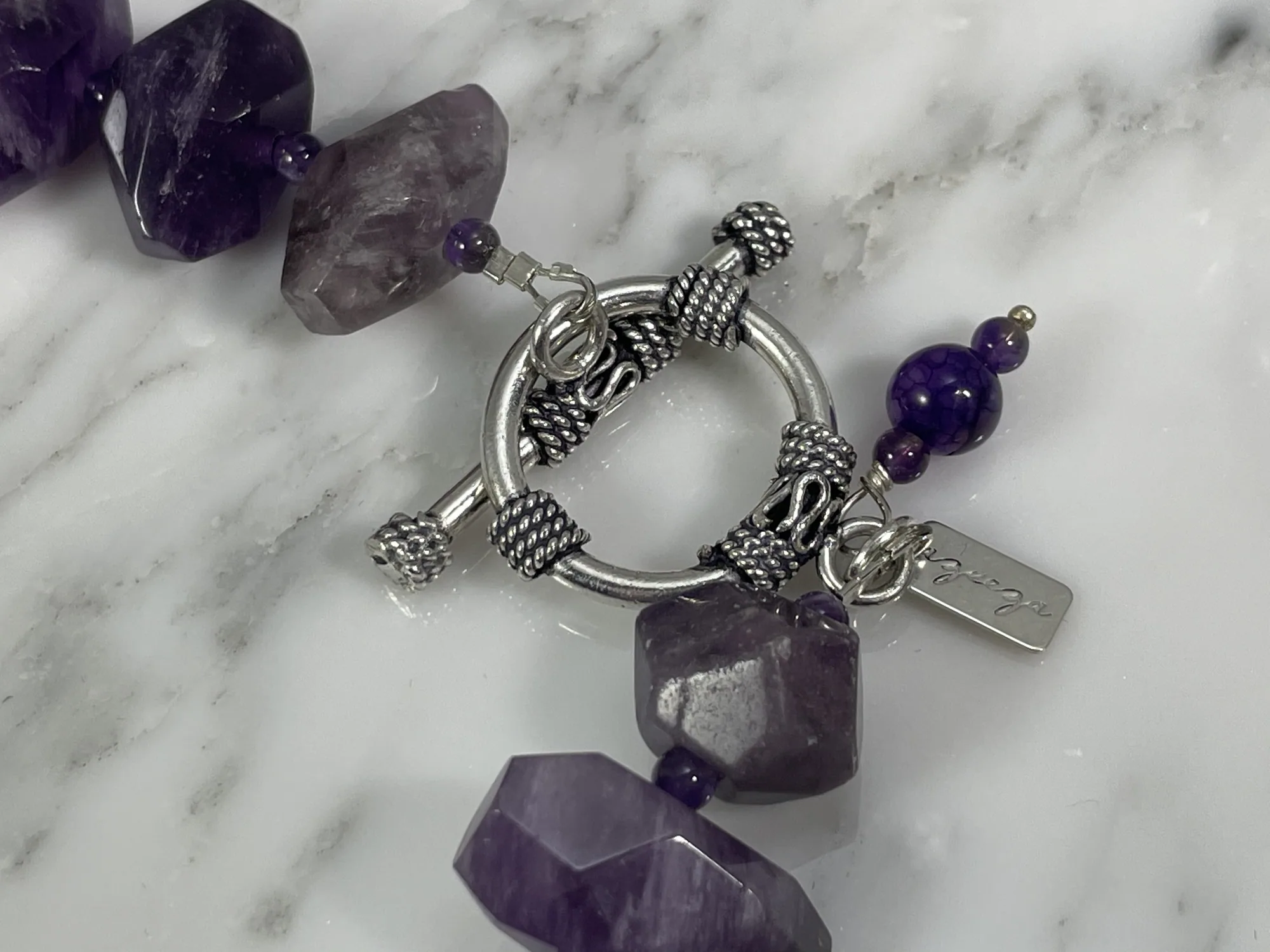 Amethyst Necklace view 4