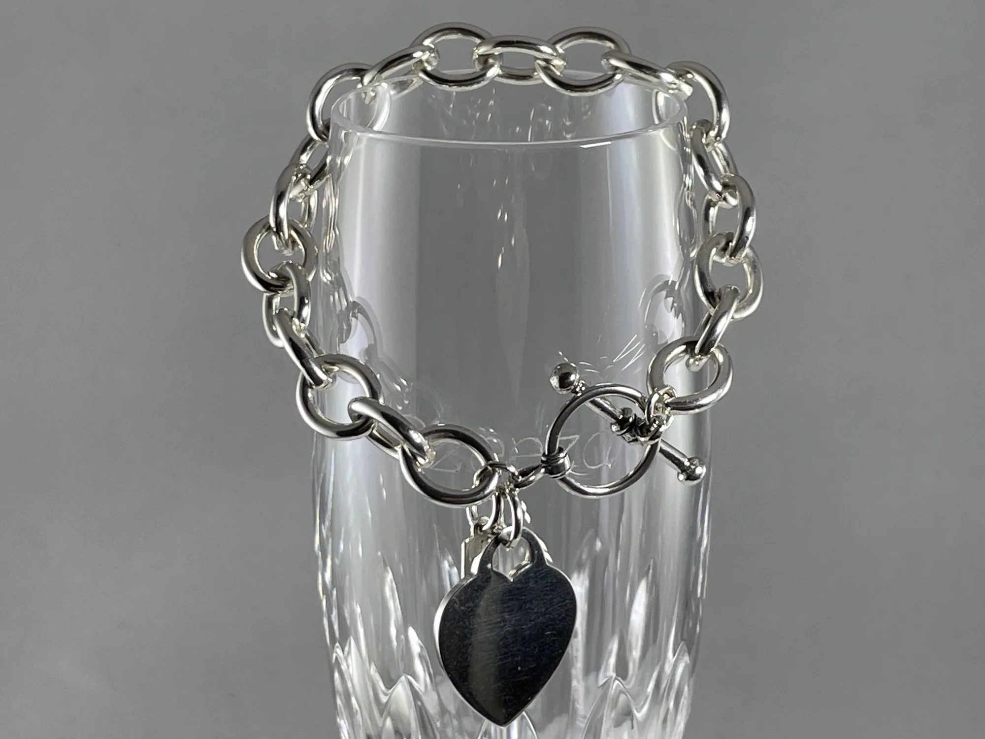 Sterling Silver Link Bracelet view 2