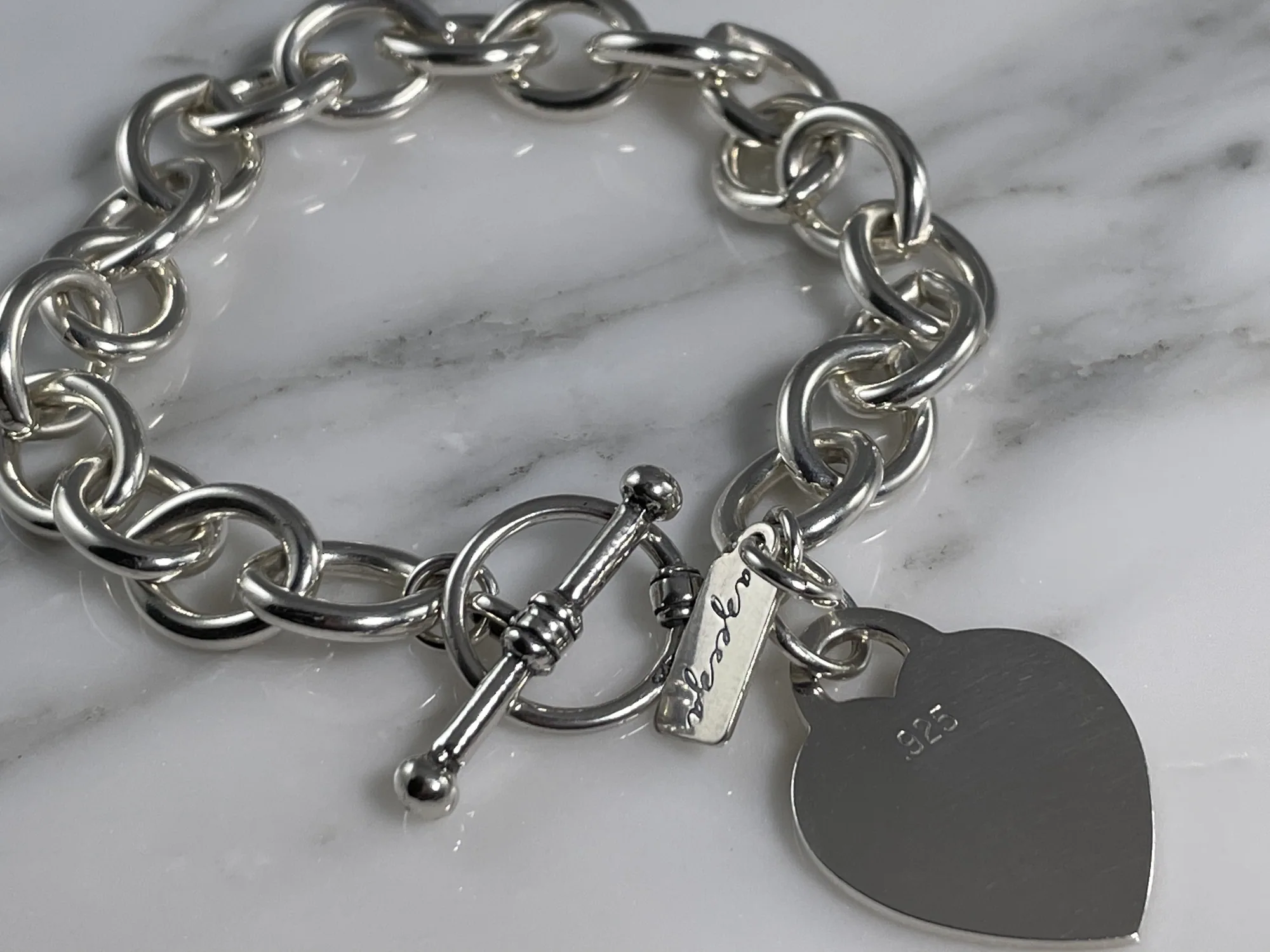 Sterling Silver Link Bracelet
