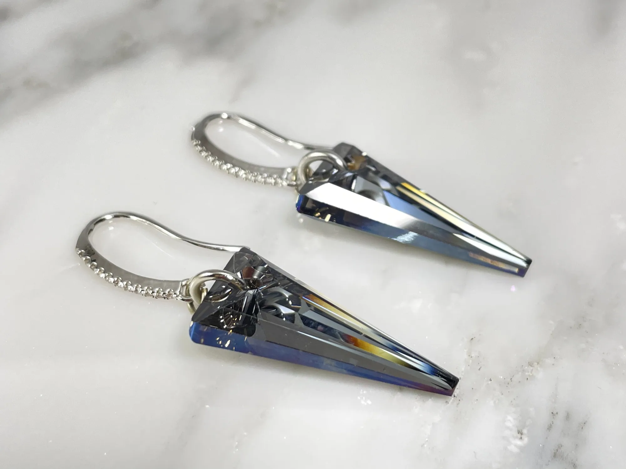Swarovski Spike Earrings view 2