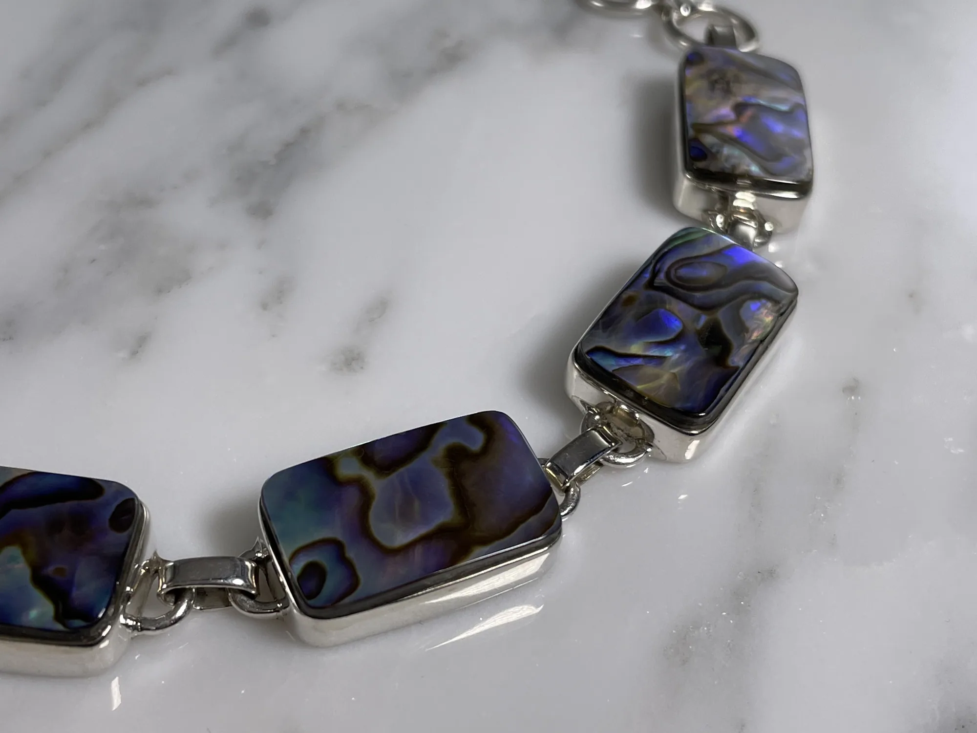 Abalone Rectangle Bracelet view 2
