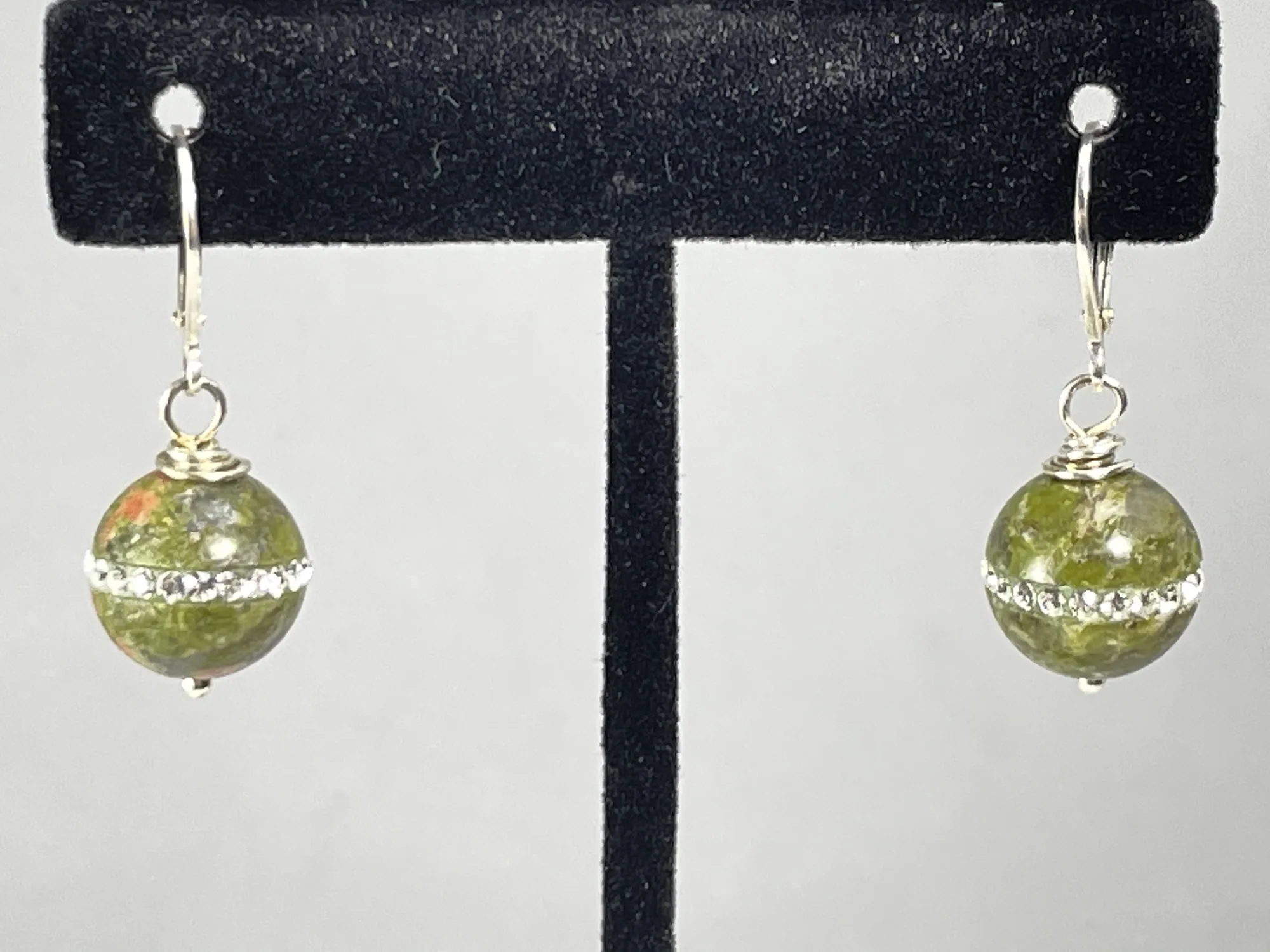 Unakite Earrings