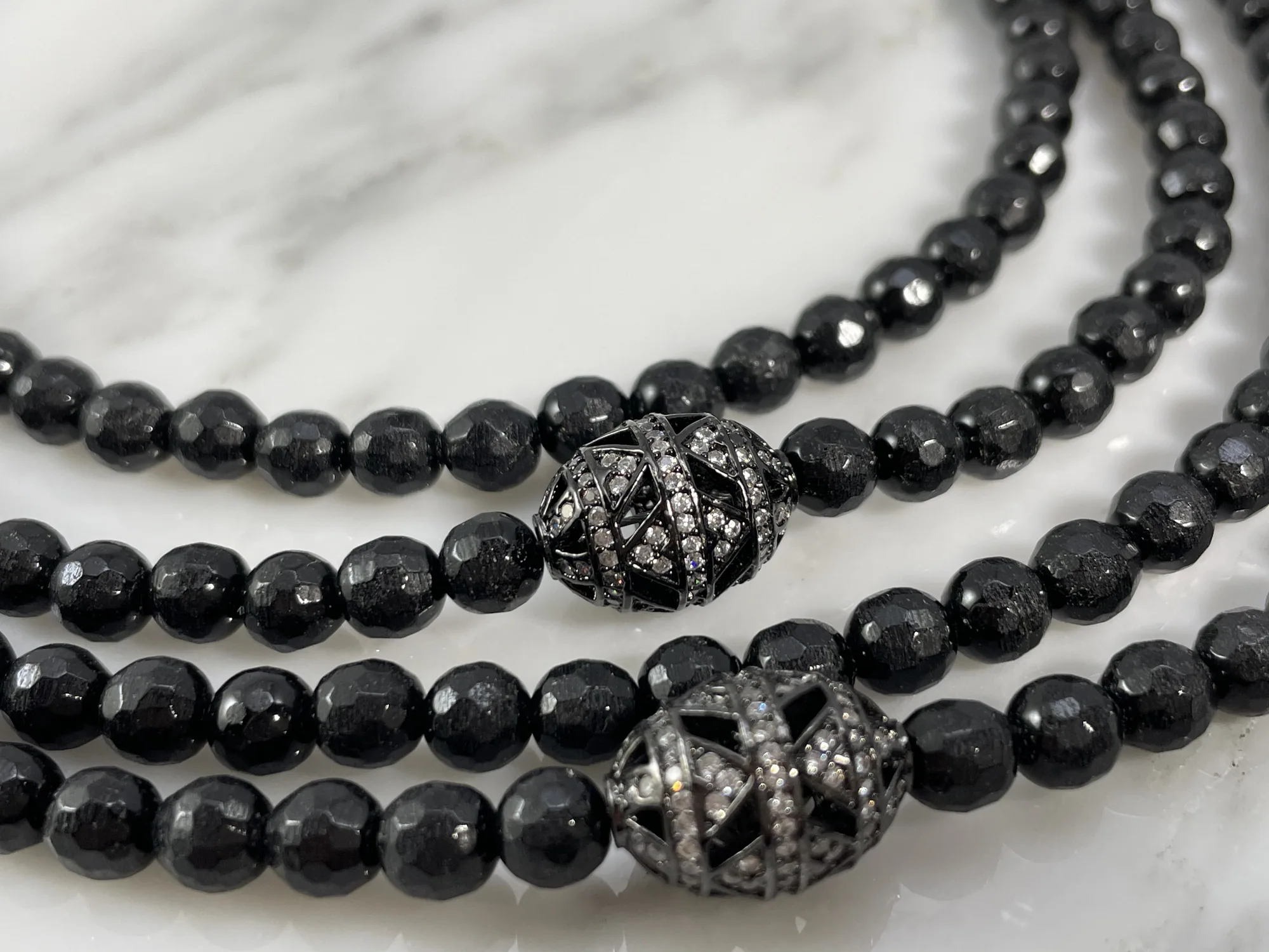 Black Tourmaline Necklace view 2
