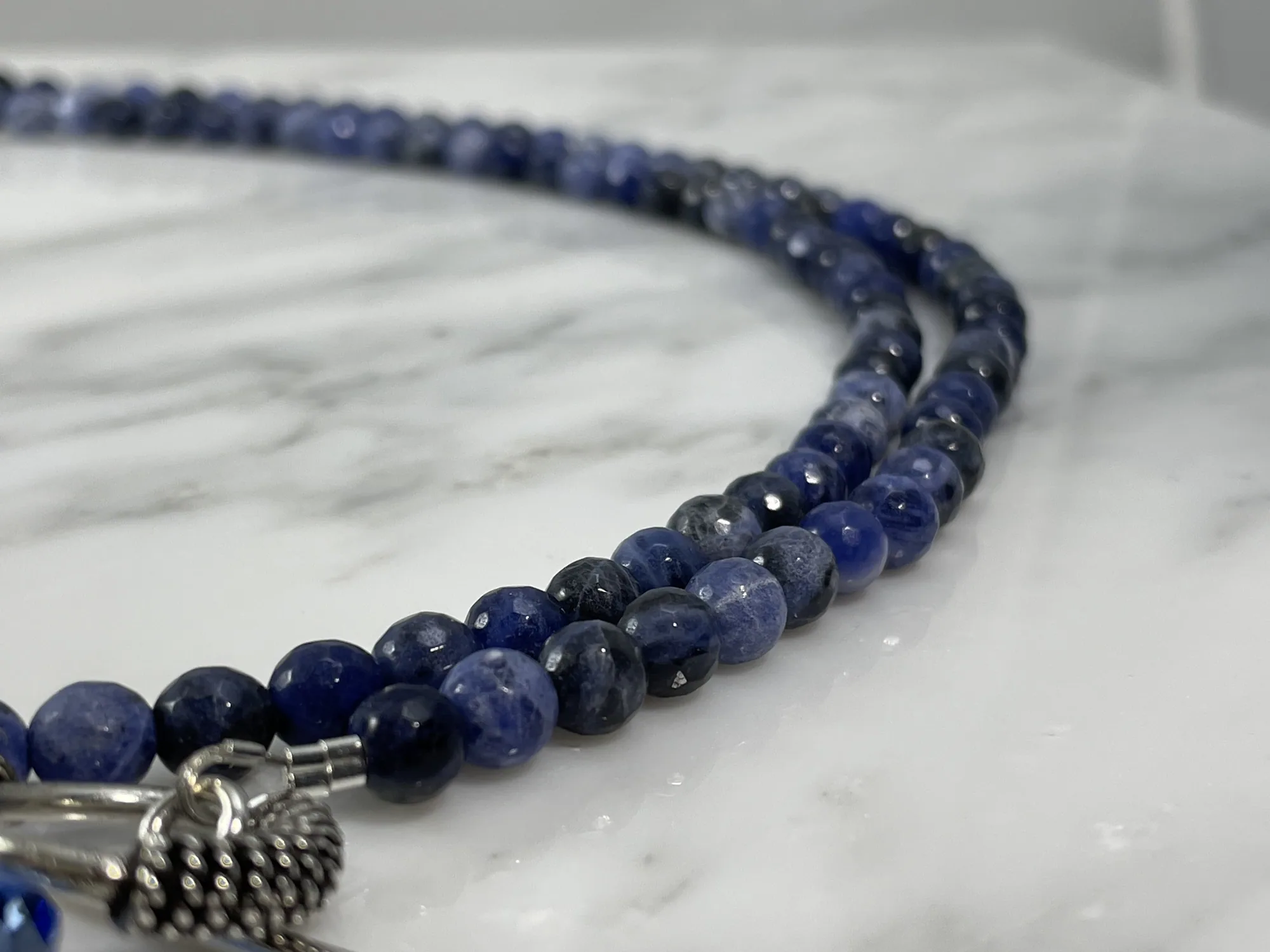 Convertible Sodalite Necklace view 2