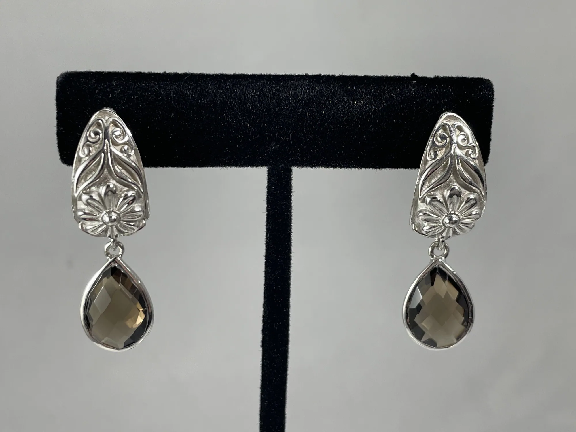 Smoky Quartz Earrings