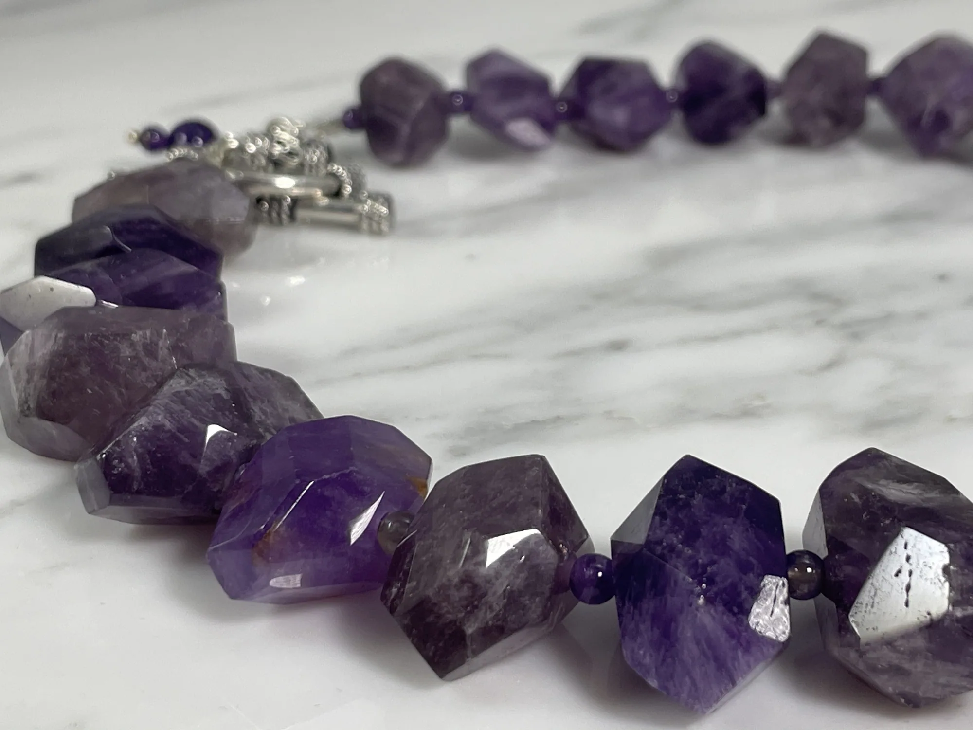 Amethyst Necklace view 3